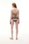 Women's Multi-Colored Patterned Swimsuit with Back Detail - 2