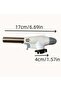 Kitchen Torch with Adjustable Flame & 360° Rotating Nozzle - Heavy-Duty ABS Construction, Ergonomic Handle, Refillable Gas Lighter for Searing, Sauté, Caramelizing, Baking, BBQ, Low-Temperature Cookin - 2
