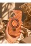 iPhone 16 Compatible Premium Stone Glossy Pearlescent Case with Stand – Camera Frame, Stylish Design, Shock Absorbing - 4