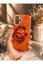 iPhone 16 Compatible Premium Stone Glossy Pearlescent Case with Stand – Camera Frame, Stylish Design, Shock Absorbing - 2