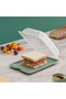 Covered Deli and Serving Storage Container Presentation Tray with Jar - 3