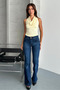 Women's New Season High Waist Spanish Flare Jeans - 7