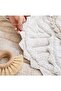 Zebra Casa Rosette 100% Cotton 2-Piece Bath Mat Set Cream - 3