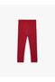 Baby Girl Leggings 7Wmg40004Ak Bordo