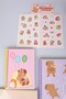 20-Piece Stationery Set A4 Notebook, Pen Bag A7 Notepad, Eraser, Pencil Sharpener, 0.7 mm Tip Pen - 7