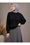 Elastic Waist Sweater Ns-27K202 Black - 3