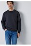 Crew Neck Slim Fit Basic Men's Sweatshirt.