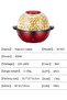 850W Automatic Stirring Popcorn Maker 3.6L Large Popper with Nonstick Heating Plate, Cool - 5