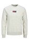 Jjpan Sweat Crew Neck Smu White Men's Sweatshirt 12310759 - 4