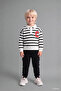 100% Cotton Black Baby Boy Top and Bottom Set I0148A5/Bk81 - 7
