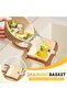 Hangable Kitchen Sink Strainer Basket, 2-Pack Removable Food Catcher and Drain Shelf, Multi-Purpose - 4