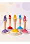 Ice Cream Shaped Ballpoint Pen with Stand and Cap Cute Kids Stationery Gift - 4