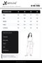 Women's Black Winter Denim Trousers with Belted Legs, Slits and Accessories - 7