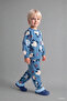 2-Piece Dog Printed Blue Baby Boy Top and Bottom Set I0283A5/Be227 - 3