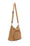 Women's Beige Long Strap Shoulder Bag Ab100026Sf - 6