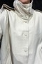 Women's High Collar Tencel Bomber Jacket Sun464 - 2