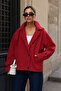 Women's Detachable Hooded Water-Repellent Oversized Trench Coat
