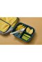 Joyshree Durable Lightweight Reusable 3 Compartment Bento Lunch Box with Spoon and Fork for Meal - 4