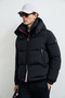 Vorn Goose down Men's Coat Black - 2