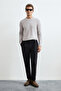 Dean Men's Wool Blend Sweater Beige - 3
