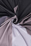 Geometric Pattern Twill Scarf Black - 2