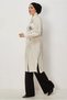 Linen Tunic with Pul Detail 46726 - 2
