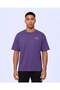 Authentic Omasy Tour Men's Purple Viyole Oversize T-Shirt - 4