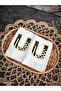 Checkered U Letter Kitchen Towel Set of 2 (30X50) - 6