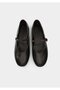 Brown Leather Women's Ballerinas - 5