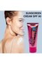 3Pcs Whitening Sunscreen Cream SPF 90 PA+++, High Protection Facial Sunscreen with UV Defense, Refreshing and Smoothing Formula, Lightweight Daily Sunblock for Women, 60ml - 3