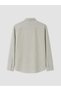 Vizyon New Season Green Regular Fit Striped Gabardine Men's Shirt - 5