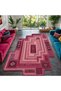 Sdt Geometric Patterned Modern Woven Base Decorative Carpet Sdtamour4096