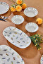 Seren 14 Piece Breakfast Set for 6 People Ckr4816 - 6