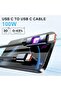 ايليفانت بوت كيبل USB نوع C الى USB A بطول 1.8 متر (100 واط/5 امبير) مع شاشة LED، كيبل نوع C للشحن ا - 2