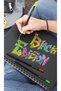 Hobby and Painting Set Black Edition 24 Dry Paints and 21 Color Large Watercolor Paints - 7