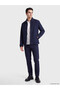 Vizyon New Season Navy Blue Regular Fit Stand Collar Men's Jacket - 2