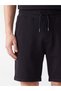Vizyon New Season Black Regular Fit Men's Shorts - 3