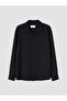 Özmarka New Season Black Regular Fit Men's Shirt - 5