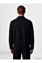 Vizyon New Season Black Regular Fit Soft Touch Men's Jacket - 5