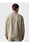 Vizyon New Season Beige Regular Fit Men's Jacket - 5