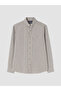 Lcwaikiki Classic Regular Fit Plaid Gabardine Men's Shirt - 4