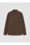 Özmarka New Season Brown Regular Fit Men's Shirt - 8