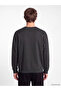 Peak New Season Anthracite Crew Neck Men's Thick Sweatshirt - 4