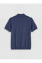 Southblue polo collar men's knit sweater - 6