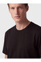 Vizyon New Season Brown Crew Neck Dry Touch Men's T-Shirt - 7