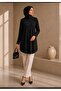 Plus Size Viscose Fabric Relaxed Fit Long Sleeve Tunic - 2