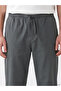 Özmarka New Season Gray Relax Fit Gabardine Men's Trousers - 3