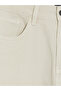 Özmarka New Season Beige Relax Fit Gabardine Men's Trousers - 8