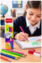 Pencil Hb 1 Dozen Pencils with Sharpener and Eraser Gift Nataraj Pencil Neon Color 1 Dozen - 2