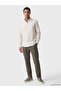 Özmarka New Season Khaki Slim Fit Men's Trousers - 2